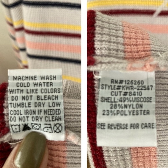 VELVET HEART Knit Long Sleeves Sweater Size Small BNWT - Picture 3 of 3